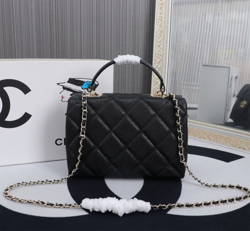 Ch**el top handle bags